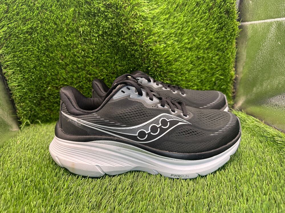 Saucony Guide 19 S11060-100 Athletic Sneaker Women's 9 Black Mesh Running Sports